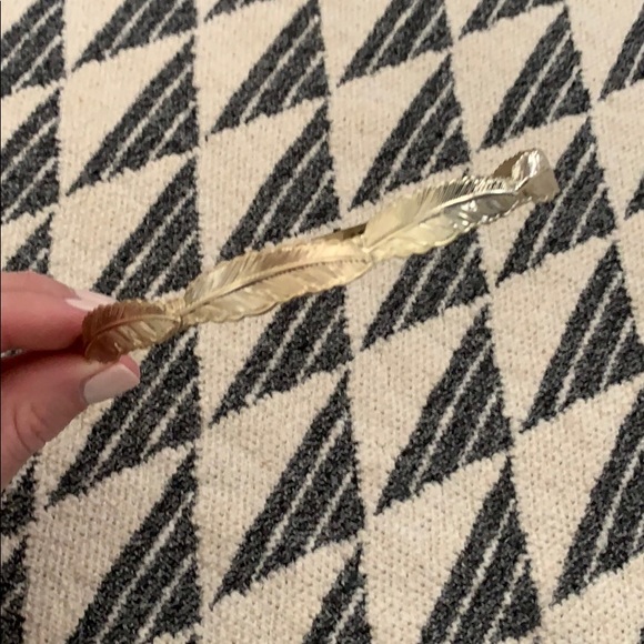 Urban Outfitters Accessories - Gold feather headband